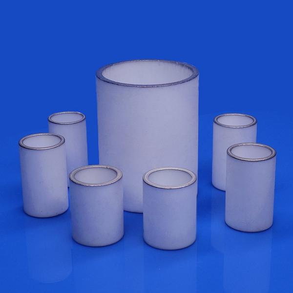 Advanced Metallized Ceramic Tube , Ceramic Sleeve Precision Machining Rapid Prototyping