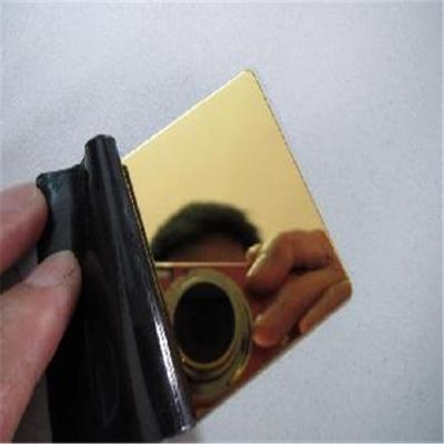 S30815 304N 4x8 Stainless Steel Wall Panels Satin Surface SS Gold Mirror Sheet
