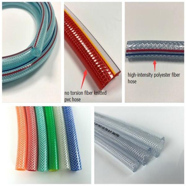 Best bendable food conveying pvc transparent fiber reinforced hose factory