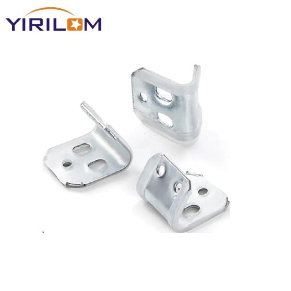 4 Holes Metal Spring Clips , Upholstery Clips For Furniture Spring Clips