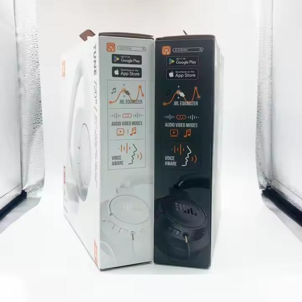 JBL TUNE 720BT Auriculares inalámbricos de oído abierto para Bluetooth LED Efectos de sonido de baja frecuencia Alta resistencia para música y juegos