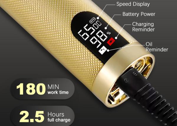 OEM Available Professional Cutting Electric Hair Clipper , Barber Hair Trimmer For Man