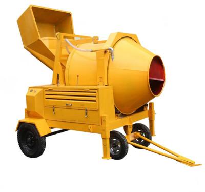 misturador concreto hidráulico de motor 350L diesel com velocidade de rotação do cilindro 14/Min