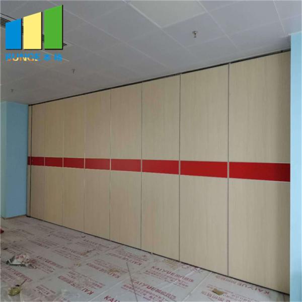Sound Proofing Collapsible Partition Walls / Folding Office Movable Partition Walls