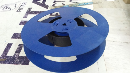 Black Embossed Carrier Tape Waterproof Antistatic / Non Antistatic Type