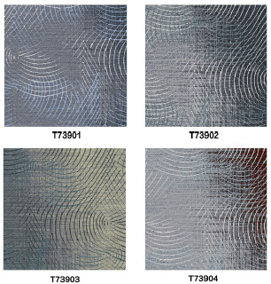 Gradient Printed Carpet Tiles Commercial 7mm Modular Carpet Custom Size