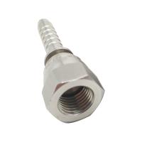 Encaixe de mangueira hidráulico de aço inoxidável compacto 22611 com a linha fêmea de BSP