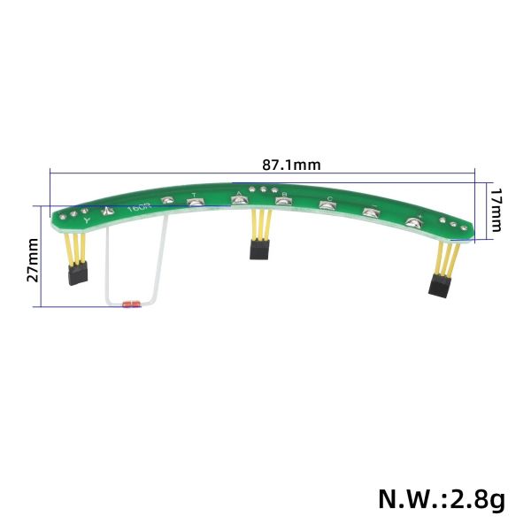 Xiaomi 5Plus Compatible Rear Motor Hall Sensor Board for Electric Scooters - Sensor Replacement Circuit Board