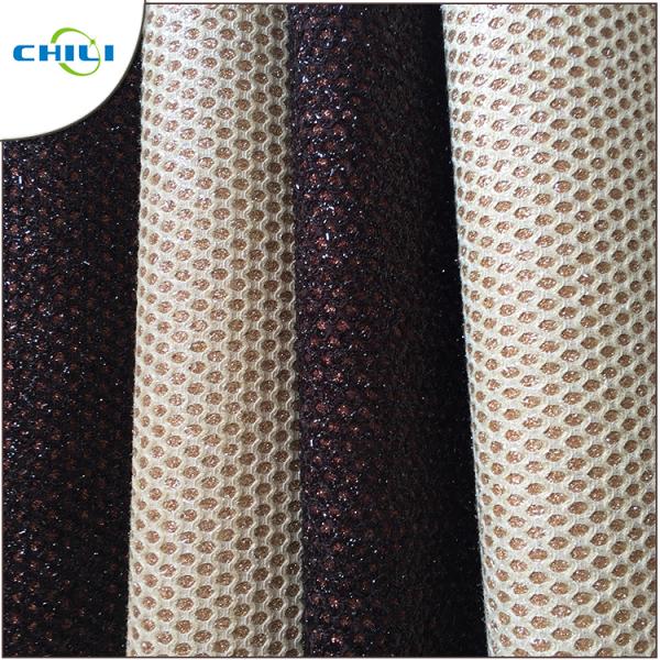 Bags Furniture Glitter Pvc Vinyl Fabric Easy Cutting Convenient Cleaning