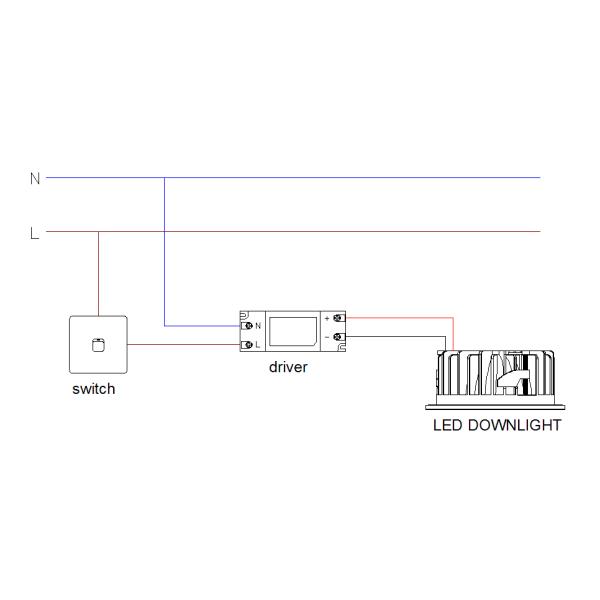 ИП65 230Вак иньпут свет СИД СМД вниз, 12 ватта, 1020Лумен, Ра>80, 4000К/3000К