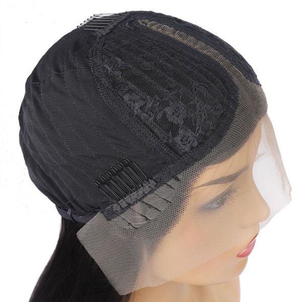Lace Wigs 100% Virgin Human Hair T-part Lace with Swiss Lace Base Material and Full Cuticle