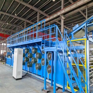 High Efficiency Landing Hanging Rods Type Batch Off Cooler For Rubber Sheet Cooling