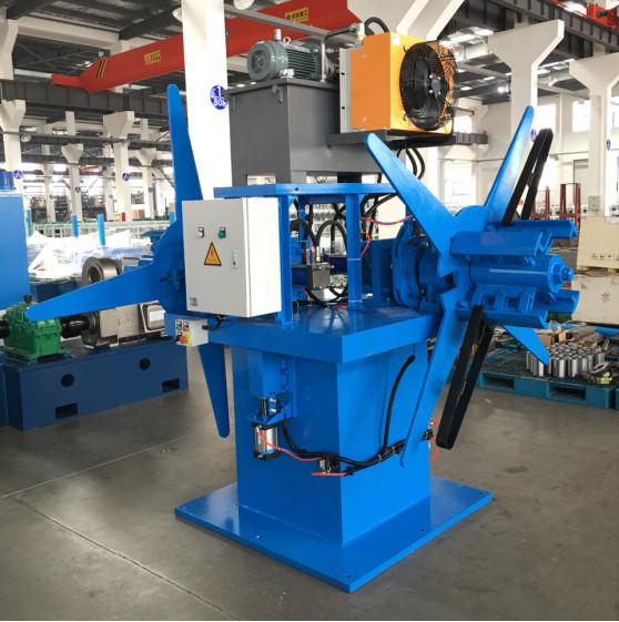 1.5-45 Tons Steel Coil Automatic Hydraulic Decoiler Uncoiler Machine With Coil Car