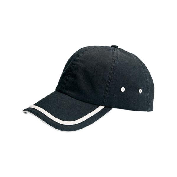 Six Panel Cotton Unconstructed Baseball Caps Outdoor Baseball Hats Velcro Closure