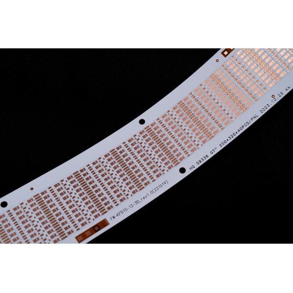 Ultra-thin 0.2mm Thickness 12V Voltage IP20 Waterproof LED FPC Flexible Circuit Board for Automotive Lighting