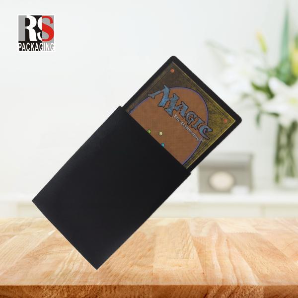 PP матовый прозрачный прозрачный игровые карты рукава пользовательские торговые карты