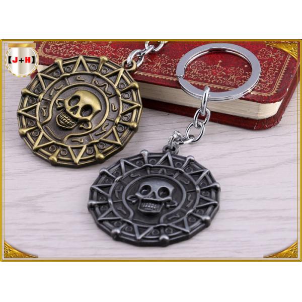 Ретрактабле отделяемое кольцо ключевой цепи металла с логотипом шкентеля металла выгравированным лазером