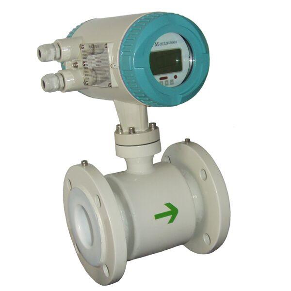Intelligent electromagnetic flow meter pipeline sewage slurry measurement 4-20  mA display