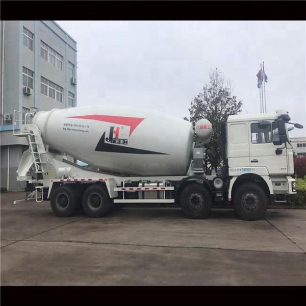 Low Noise 12m3 Concrete Construction Equipment 371hp 8*4 / Cement Mixer Truck