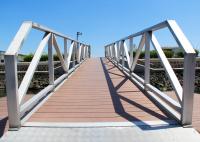 Rampas de passagem de alumínio para ponte flutuante