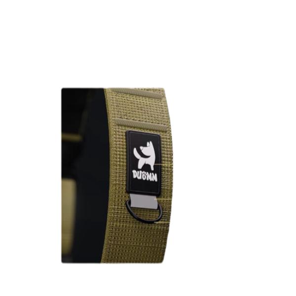 Colarão táctico ultraconfortável e respirável para cães grandes - durável, ajustável e refletor para segurança