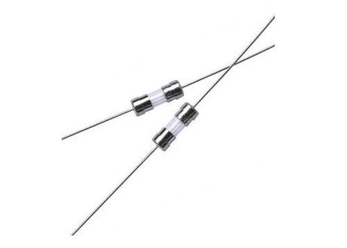 Germany VDE 4x11mm Slow Blow Axial Leaded Miniature Time Delay Glass Tube Fuse T5AL250V 5A 250VAC 500PCS Per Bag