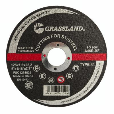 125mm Inox Grinding Discs for Stainless Steel 5 quot x 1/16 quot x 7/8 quot Cutting Disc with High Cutting Life