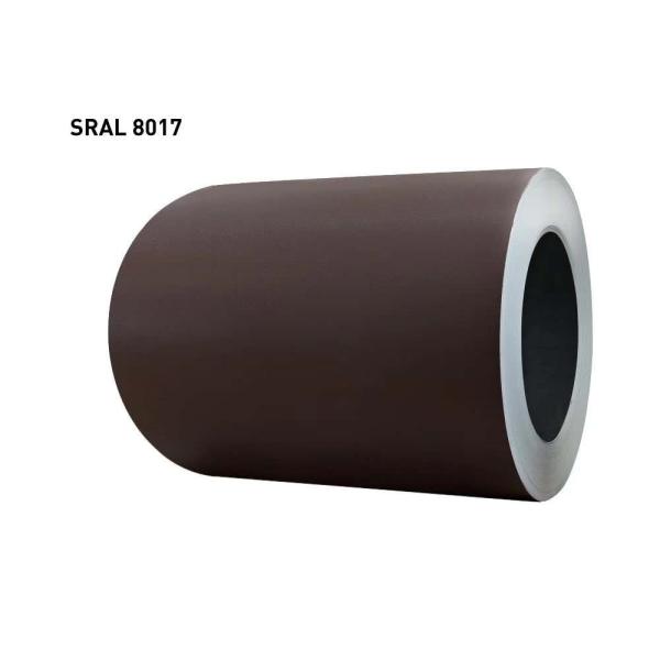 24Gauge Alloy3003 Finition ridée bobine d'aluminium de couleur noire feuille d'aluminium prépeinte pour panneau de décoration intérieure