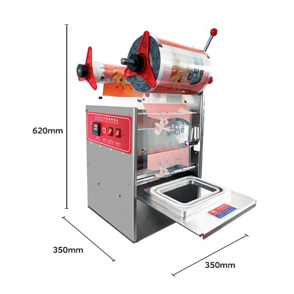 Ручная машина 300W запечатывания подноса Handpress Semi автоматическая