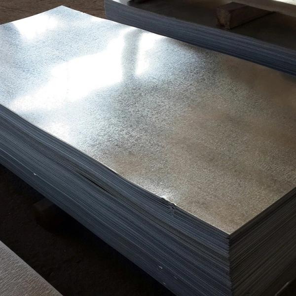 0.6mm espessura DX51D chapa de aço galvanizado placa GI Z180 zinco laminado a quente