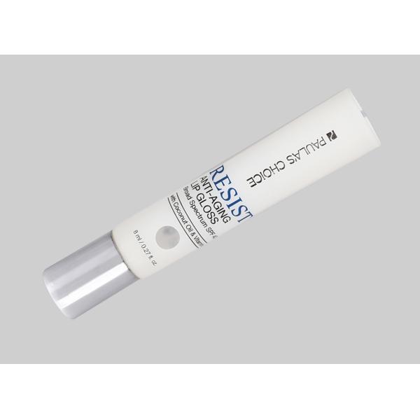 Трубка пустого рта логотипа трубки бальзама губы изготовленного на заказ круглого косметическая пластиковая