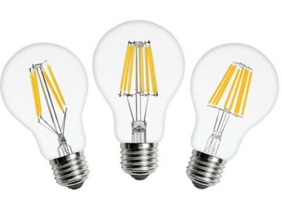 bulbo da vela do filamento do diodo emissor de luz 4W com material de vidro para shopping