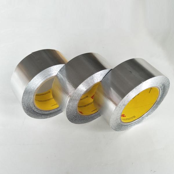 3M 425 Aluminum Foil Tape Silver Acrylic 2 In × 60 Yd 4.6mil Thick