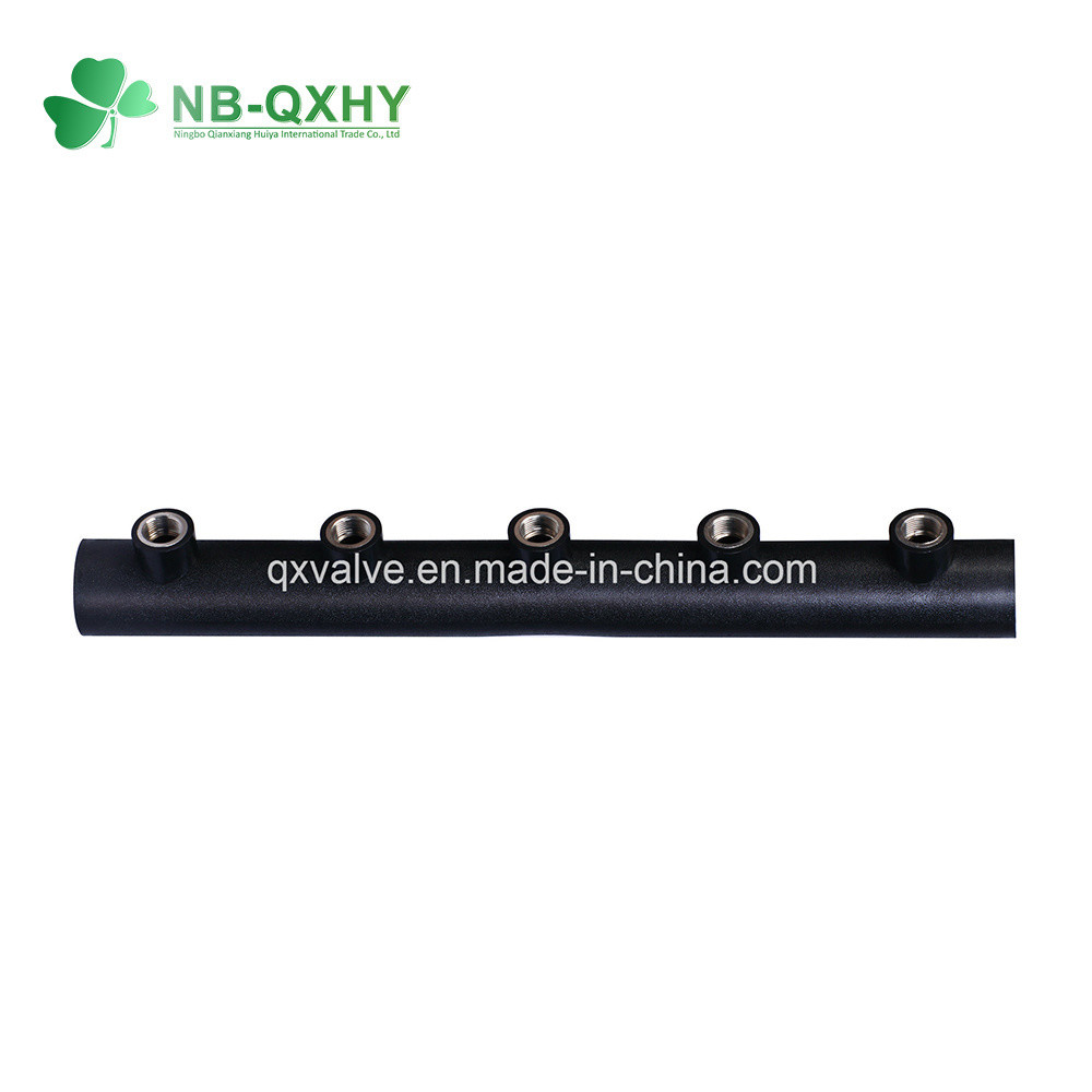 Чёрный оксид Finish HDPE Butt Fusion Reducer Tee для системы распределения воды и газа