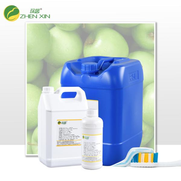 China Fábrica de suministro directo sabor natural puro grado alimenticio para pasta de dientes de manzana verde haciendo más de 4000 tipos de sabor