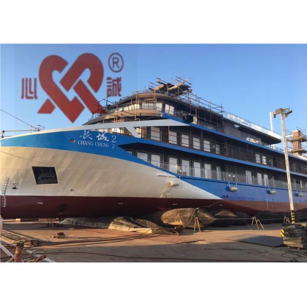 Воздушные подушки корабля природного каучука запуская раздувают для шлюпок посадки