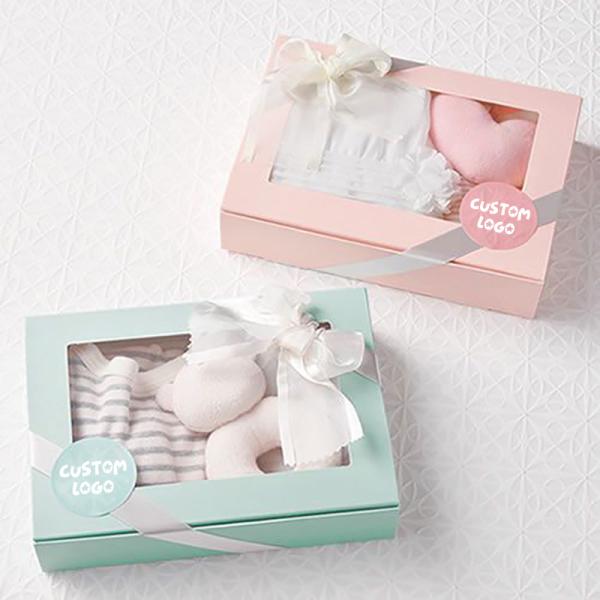 OEM ODM Cute personnalisé souvenir de bébé boîte Pour anniversaire poupée vêtements jouets cadeaux