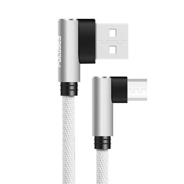 90 Degree Micro USB Data Transfer Cable For Mobile Phone