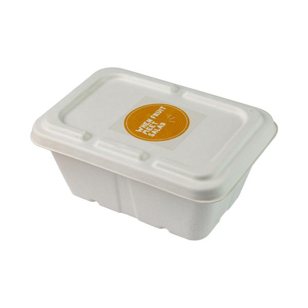 Пульпы багассы фабрики 100% пищевой контейнер Biodegradable Compostable упаковывая