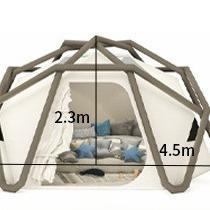 Outdoor Spherical Inflatable Family Tent Folding Portable Fully Automatic Camping Tent Travel