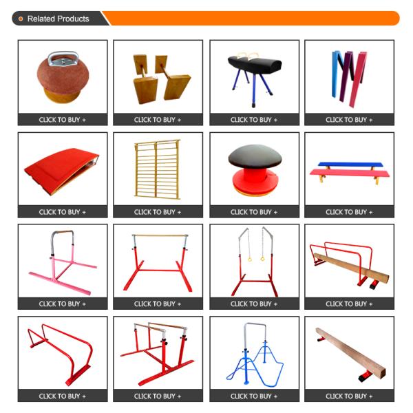 Водонепроницаемое твердое дерево гимнастическое оборудование для скакалки лошадей для 5 секций скакалки