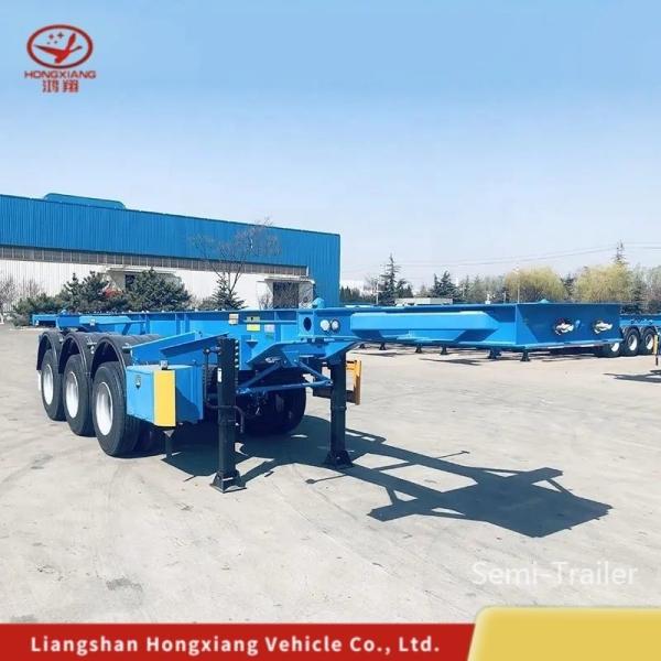2/3/4 Axles Multi-link Type Skeleton/Skeletal Container Semi Trailer for Performance