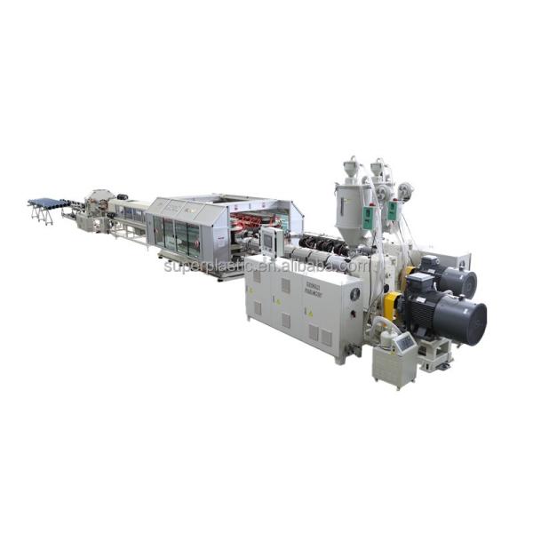 PE PP HDPE LDPE Pipe Making Machine Double Wall Corrugated Pipe Manufacturing Machine