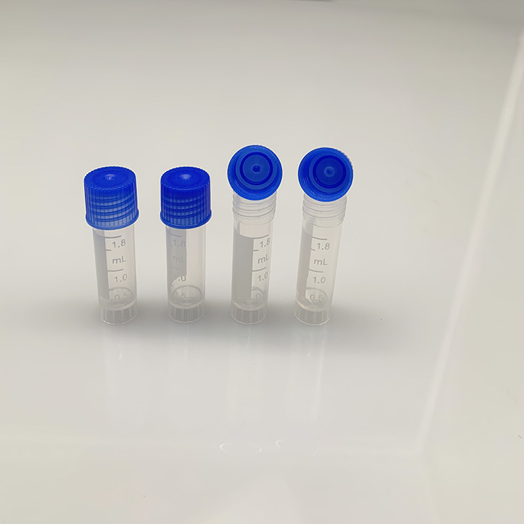 Wholesale 1.8ml and 2ml Cryotube With Screw Cap Self-Standing Medical Cryogenic Tube