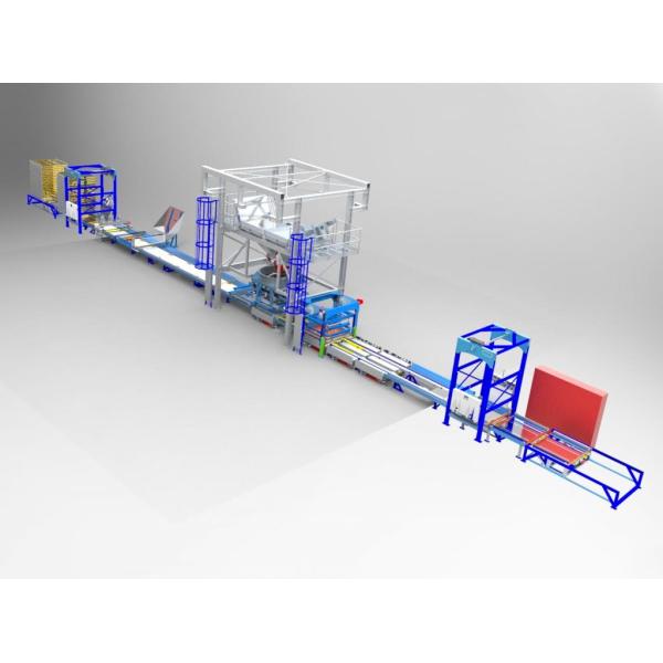 Auto Culture Stone Production Line Fence Panel Manufacturing Machine