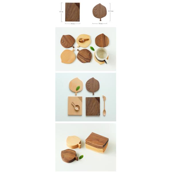 Custom Beech Wooden Cup Mat Latest Design for Eco-Friendly and Waterproof Coffee Coasters