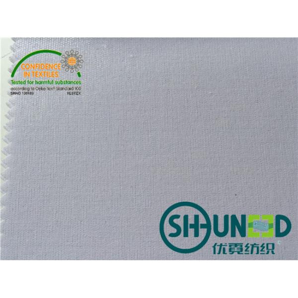 OEKO - Algodão de TEX que entrelinha kejme'noykejme para a camisa, entrelinhar kejme'noykejme ligado com revestimento liso