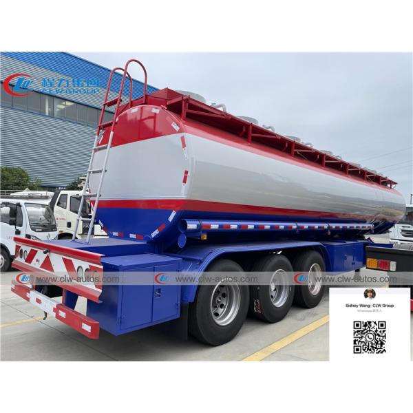 42000 Liter 30 Ton 35 Ton Tri Axle Semi Trailer For Fuel Transport