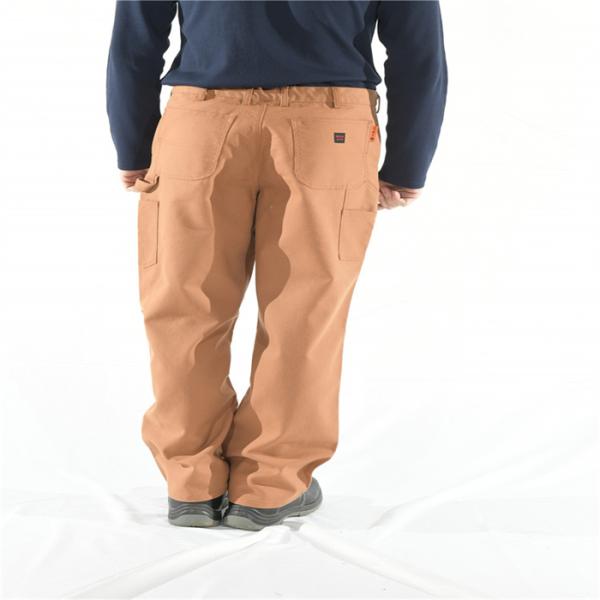 Людей Workwear пламени Брауна брюки 10oz HRC2 работы FR груза огнезамедлительных 14 CAL