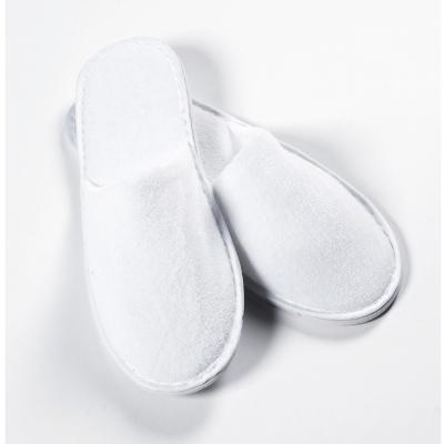 No hechas a mano, zapatillas de baño para adultos con dedos cerrados, zapatillas de hotel de waffle